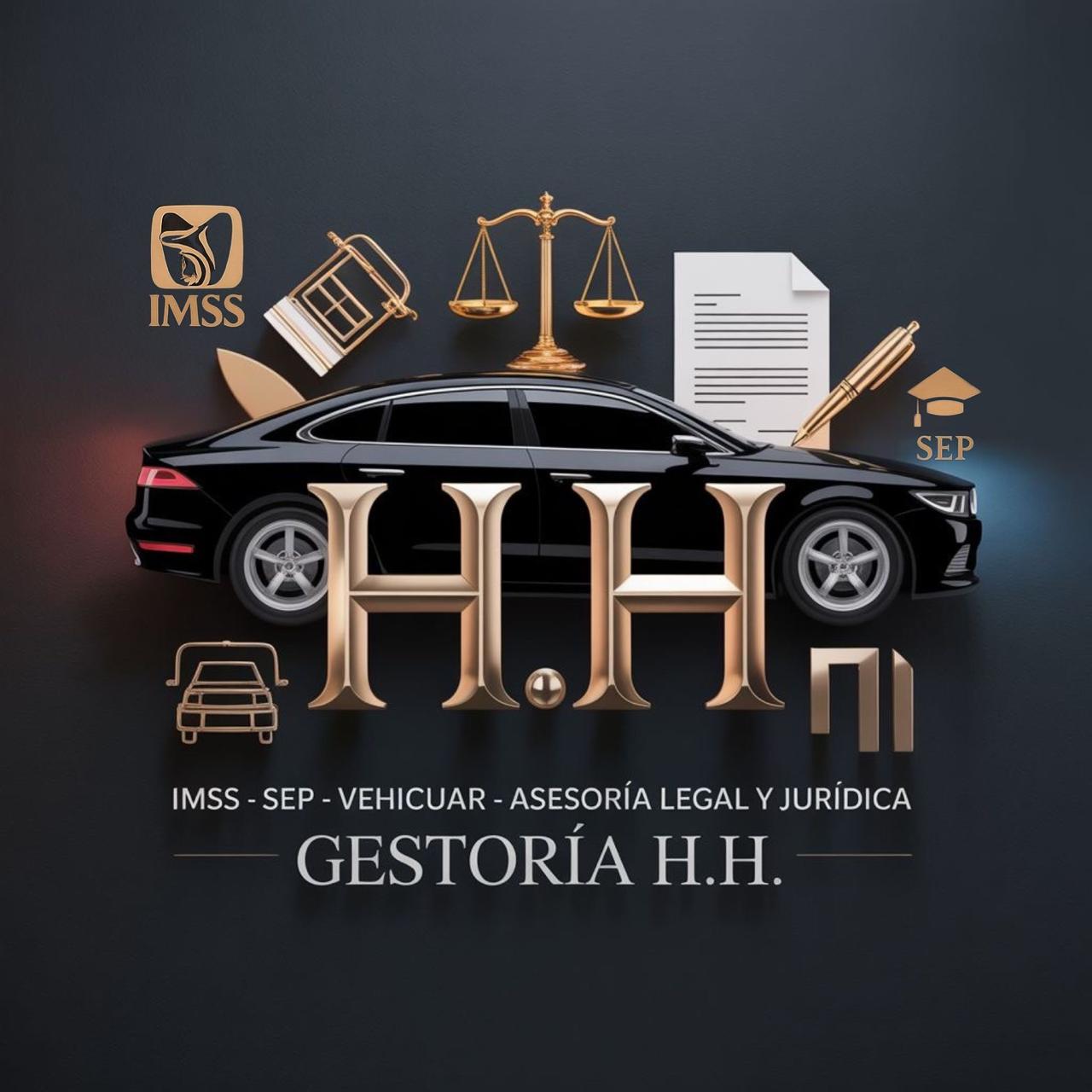 Logotipo de Gestoría H.H.